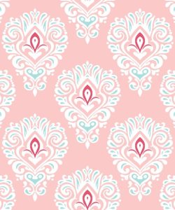 Cute Pink Damask